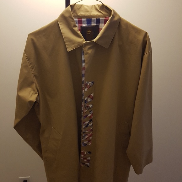 Bape trench coat online